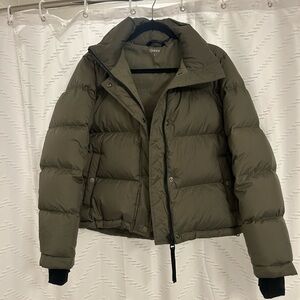 Quince Dusty Olive Puffer Jacket